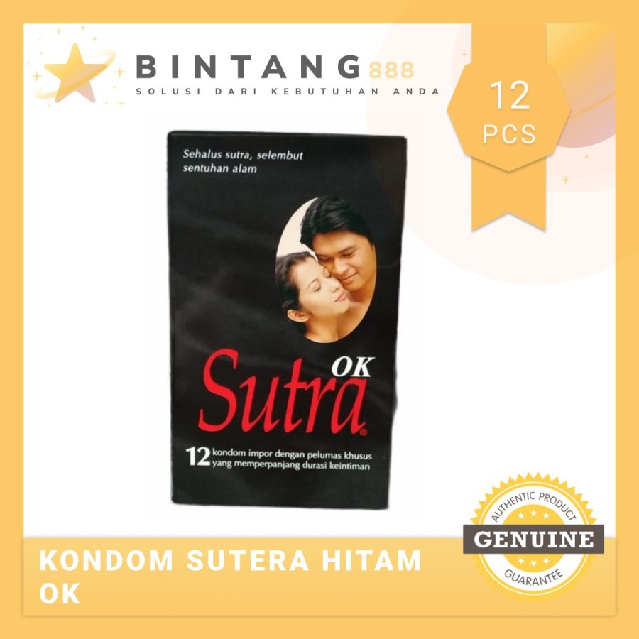 

12s Kondom Sutra Hitam 12s