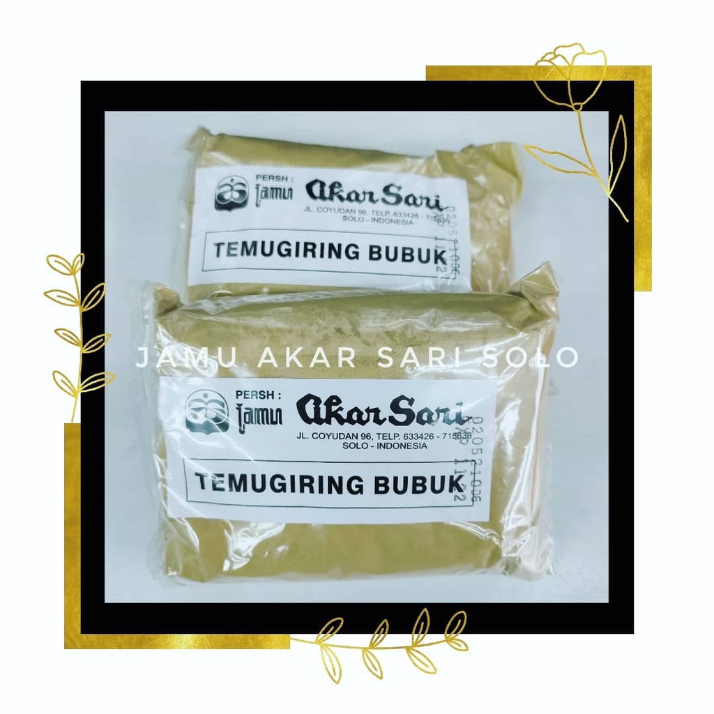 

Jamu Akar Sari - Temugiring Bubuk - Mengobati Cacingan