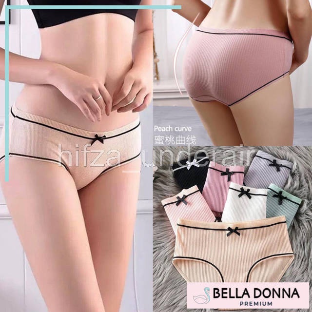 hifza_underair - CELANA DALAM KATUN MOTIF PITA CD WANITA DALEMAN WANITA POLOS PITA GARIS (CD-020)