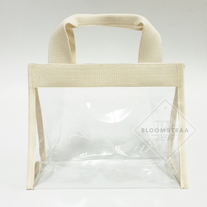 [ ROSEMARIE ] Hampers Bag Mika Tas Souvenir 25x20x10 cm 050 Tas Mika PVC Clear Bag Transparan