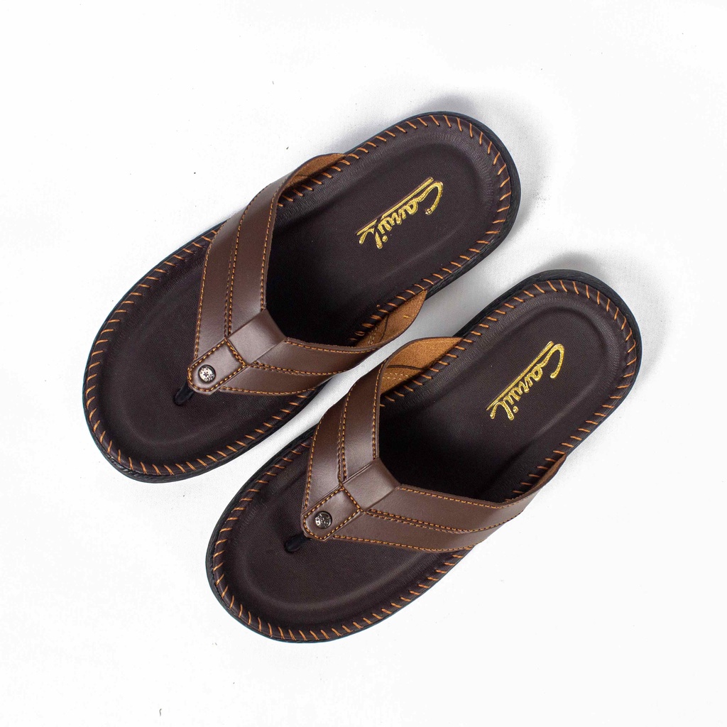 Sandal Pria Kulit Dewasa Model Casual High Adv CV 01