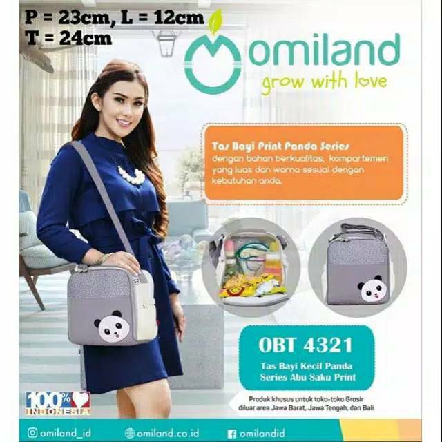 Tas Bayi Kecil Omiland Panda Series