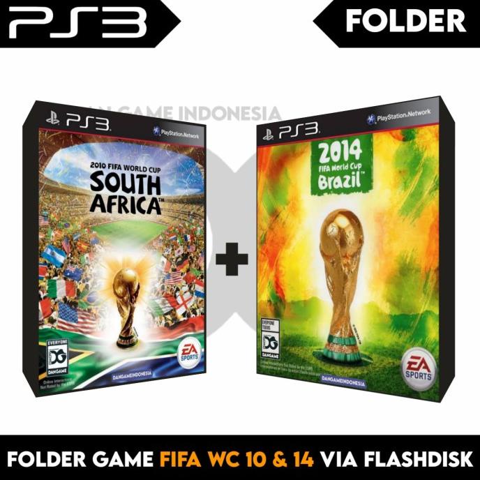 BISA COD Game Fifa World Cup 10/14 PS3 via Flashdisk - Folder