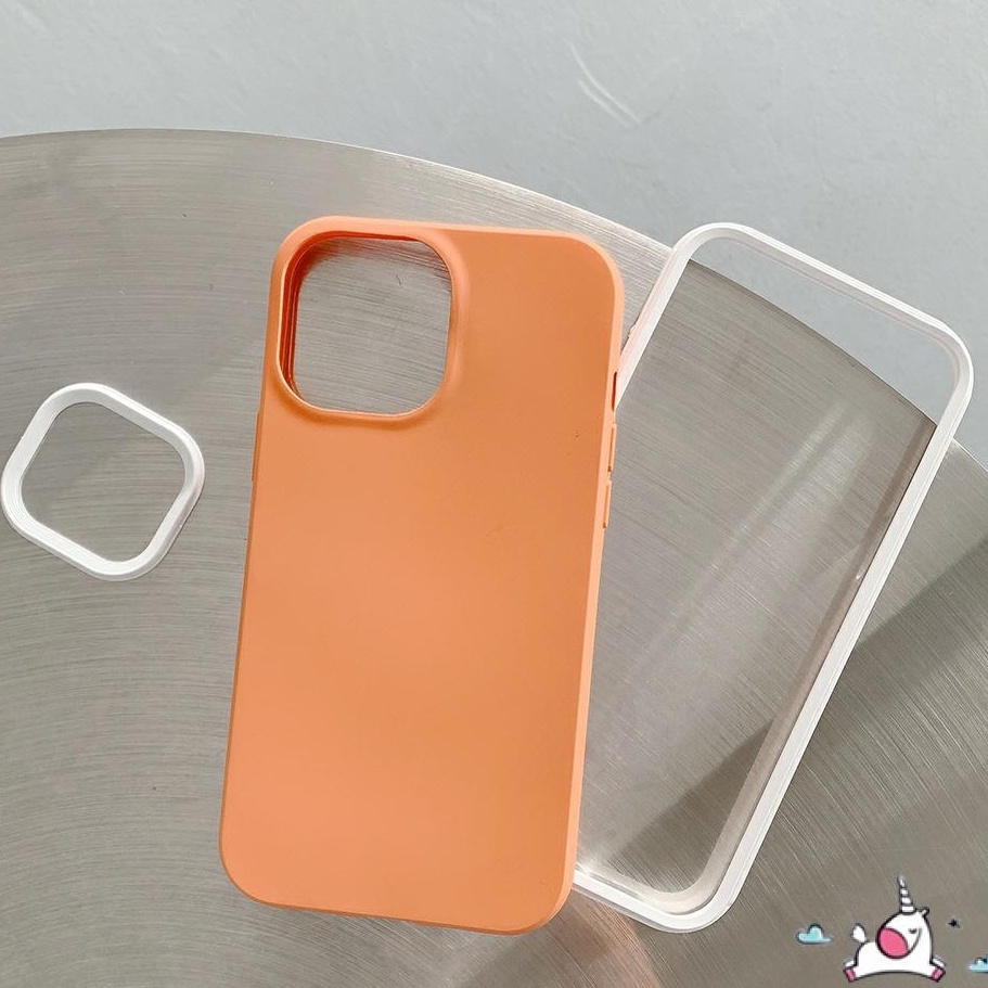 DUAL COLOR CASE - SOFTCASE FULLCOVER IPH TELENGKAP