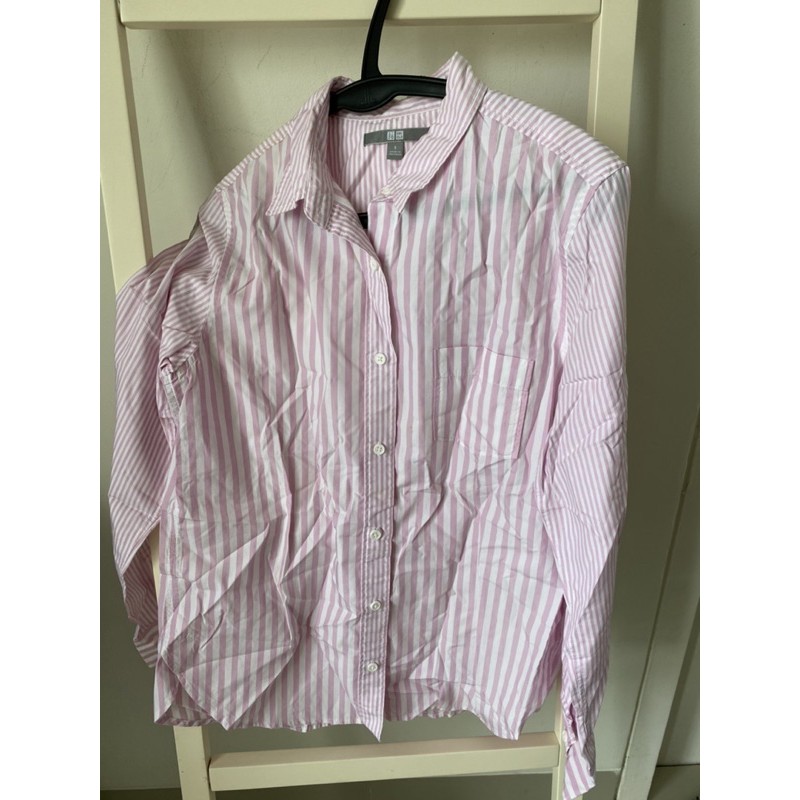 Preloved kemeja uniqlo pink