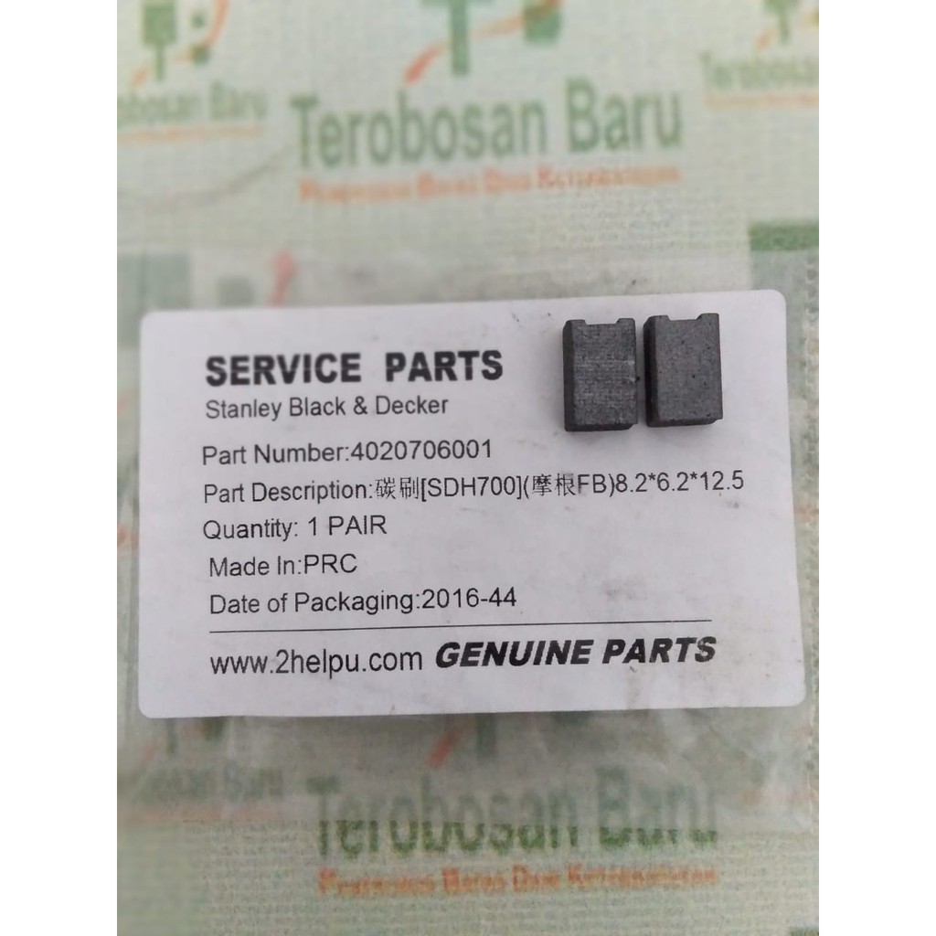 Carbon Brush SDH600 Stanley Spare Parts Original