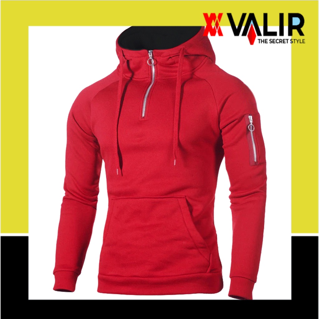 Jaket Hoodie Cowok bukan Valir Dapper jaket hoodie