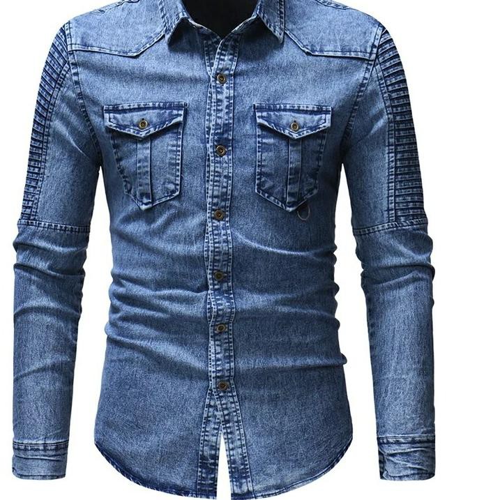 Billigeพ Mukzhop Kemeja Jeans Zedd No Termurah Shopee Indonesia