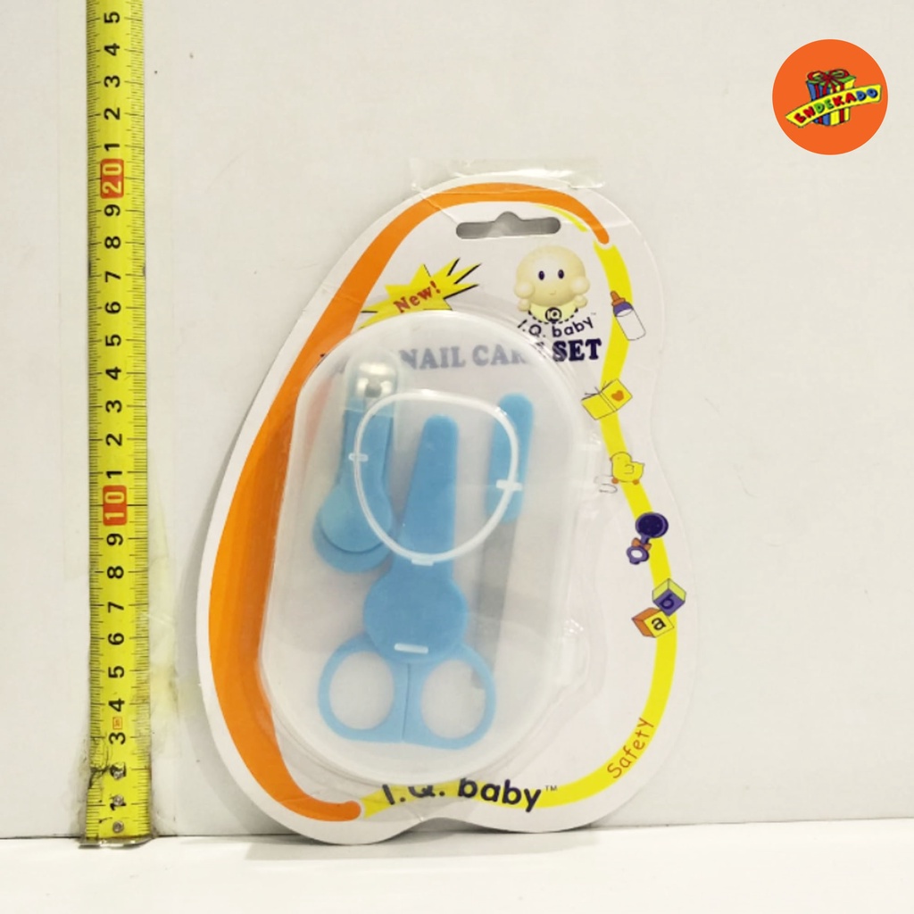 I.Q BABY NAIL CARE SET - Set Gunting Kuku Bayi