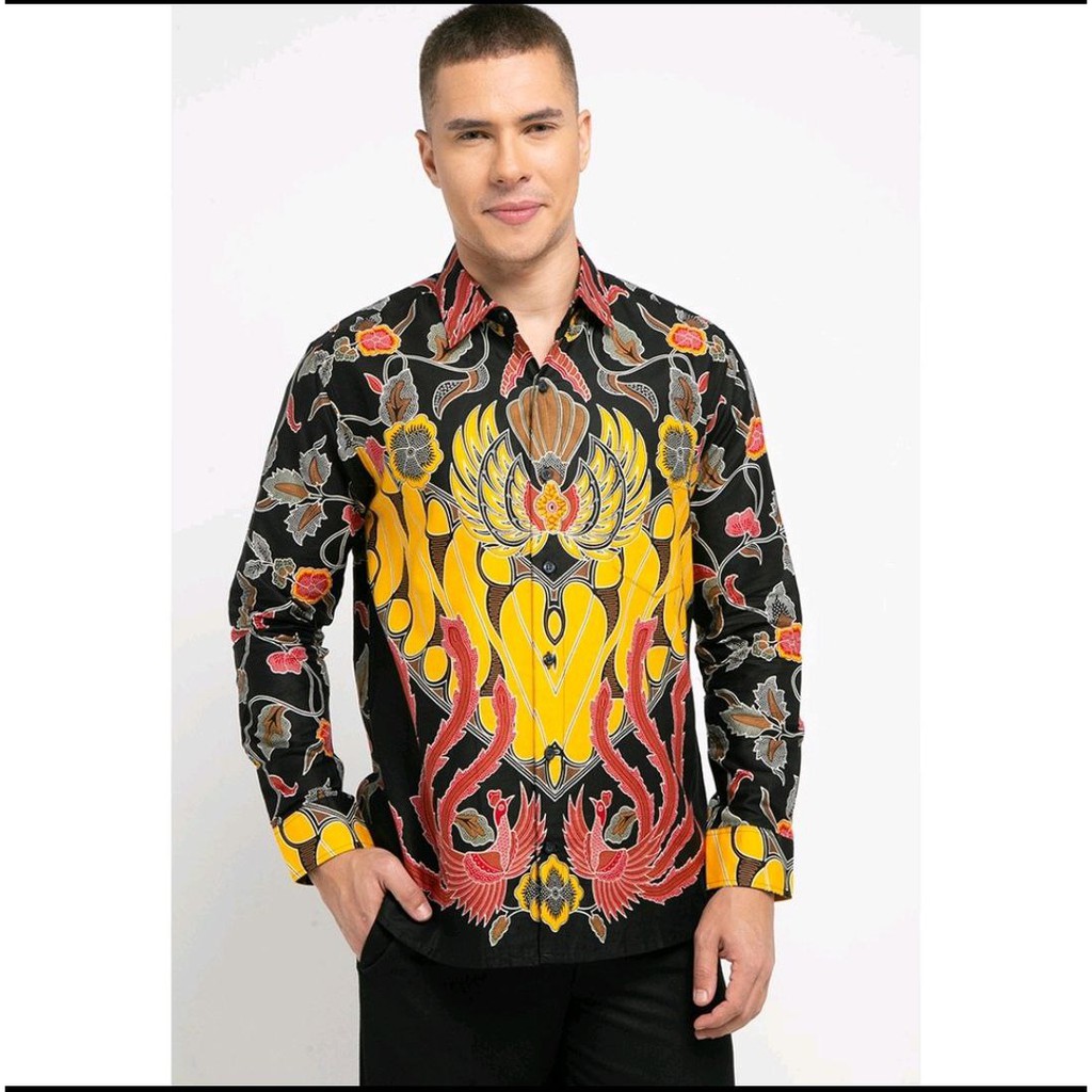Terbaru Kemeja Batik Pria Introspect 1kodi