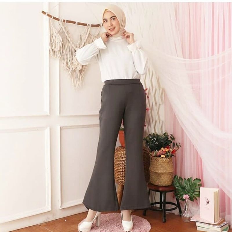 CELANA CUTBRAY // SCUBA PANTS CUTBRAY WANITA