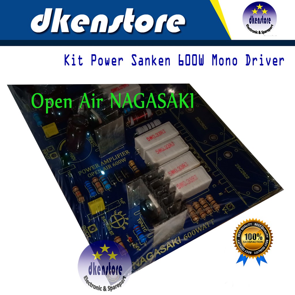 Kit Power Driver Mono Nagasaki Sanken 600W