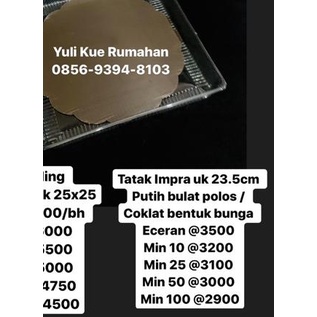 

♦ Mika Puding muat di box 25x25cm per 5bh ☂