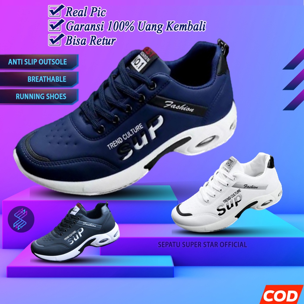 Sepatu pria / Sepatu Sneakers Pria / Sneakers Suprem* Import / Spatu Sapatu Shoes Sneaker Kets Pria 