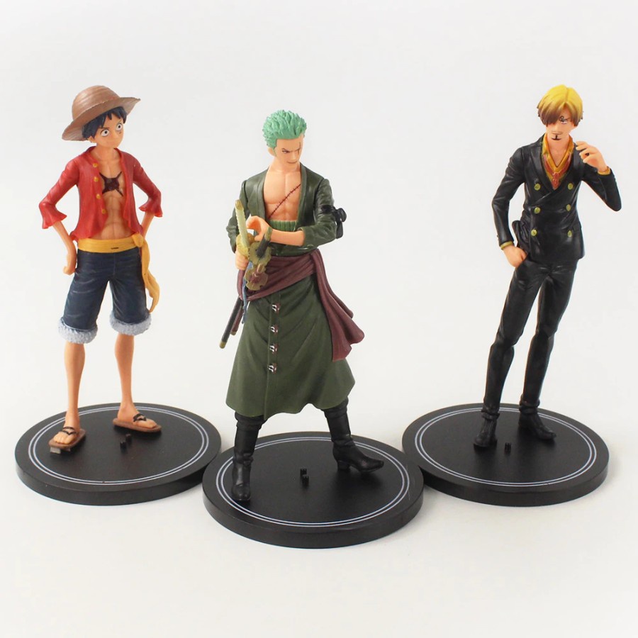 Figure One piece 18 cm Luffy Zoro Sanji Nami Law Ace