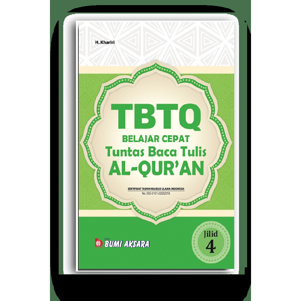 Belajar Cepat Tuntas Baca Tulis Al-Qur'an (TBTQ) Jilid Empat