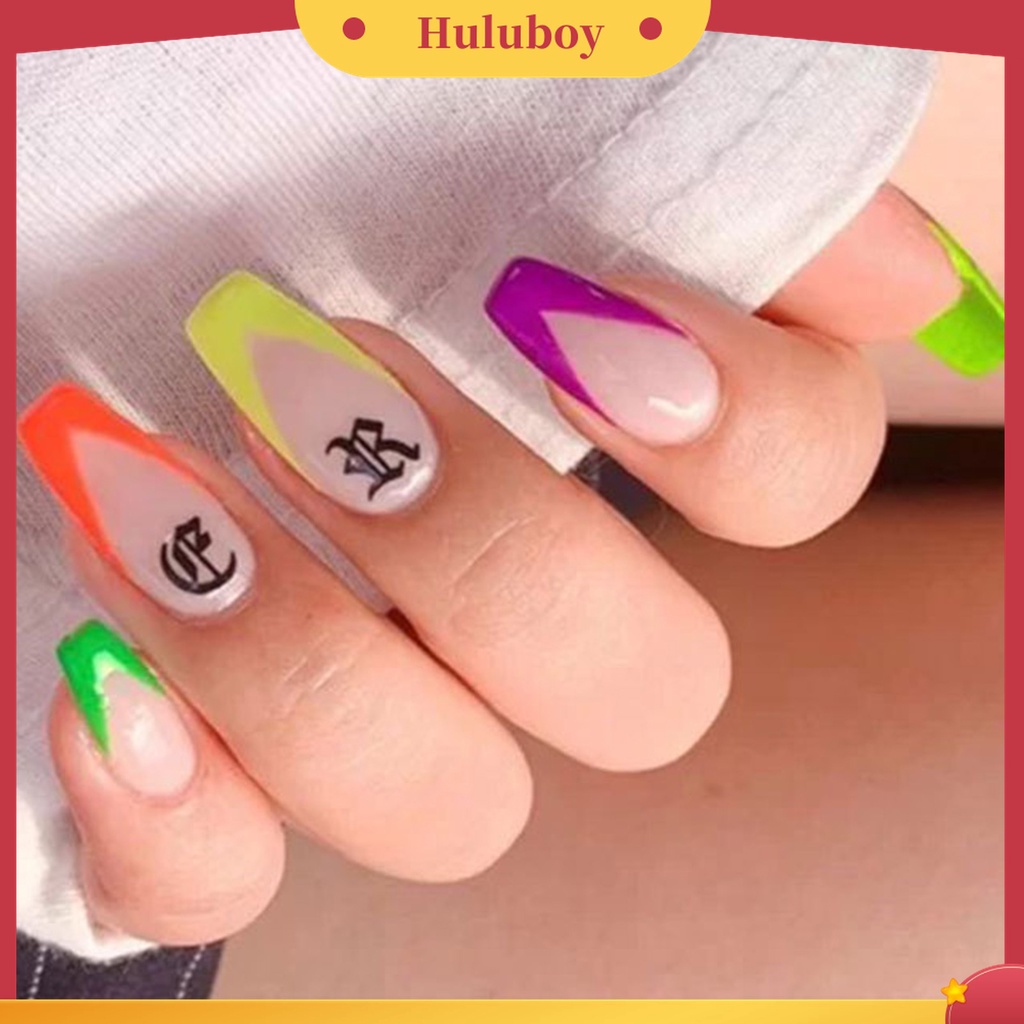 Huluboy Huluboy♡ Plat Stempel Kuku Bahan Stainless Steel Untuk Nail Art