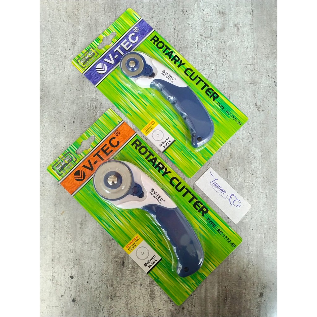 

V-TEC ROTARY CUTTER with Switch Lock (28mm & 45mm)