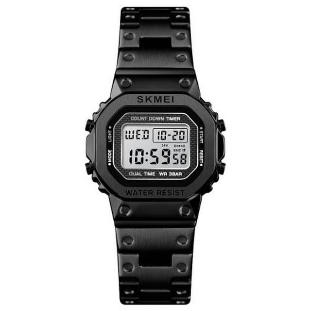 Jam Tangan Wanita Merk // SKMEI 1456 Digital Original Free Box