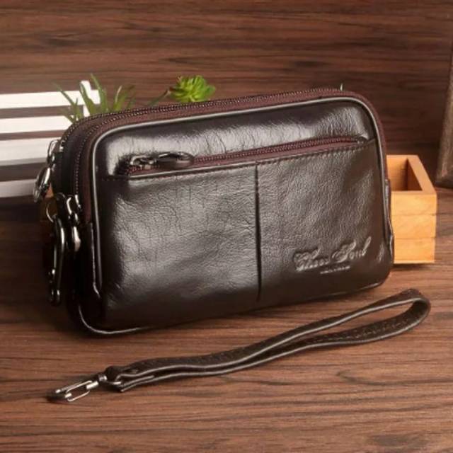 Tas Tangan Cheershoul Handbag Kulit Asli Import Tas Tangan Pria dan Wanita
