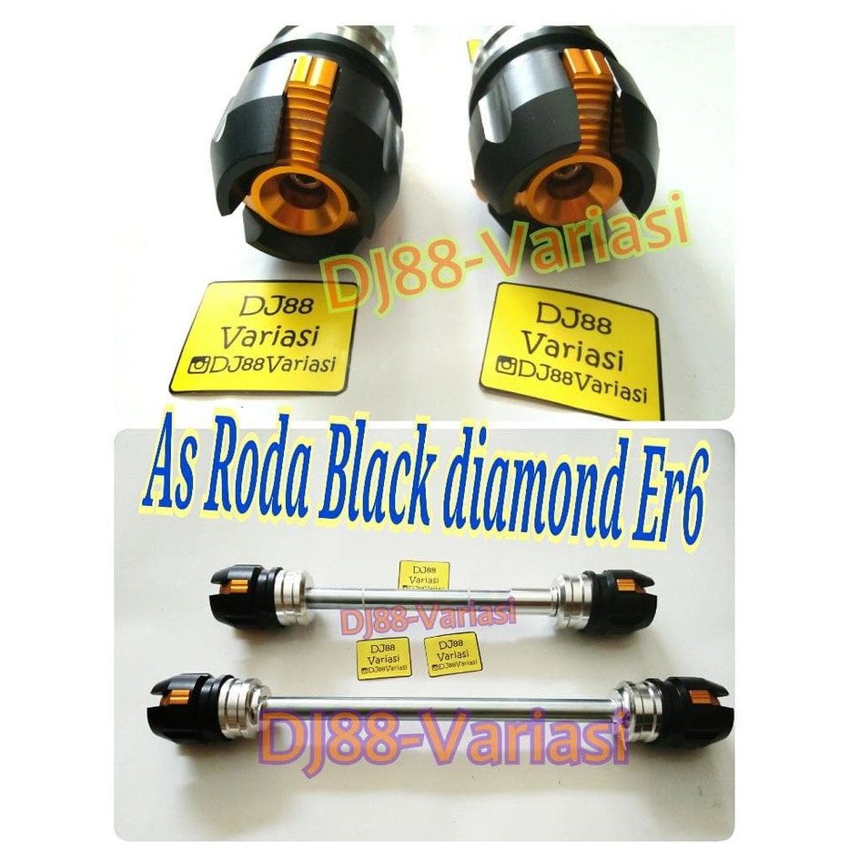 AS roda black diamond er6n er6 er6f depan belakang aksesoris er6 varia