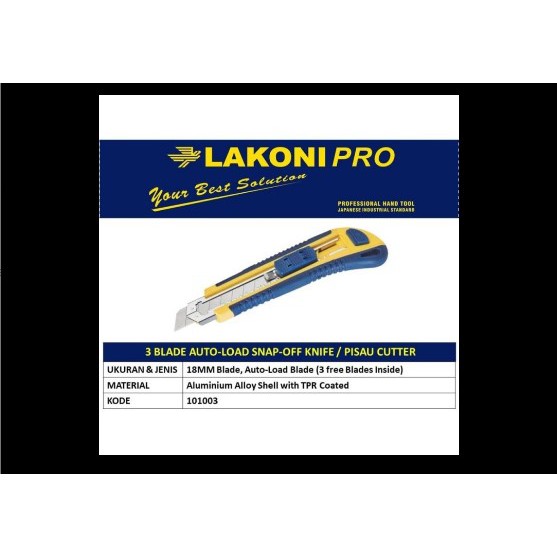 

3 BLADES AUTO - LOAD UTILITY KNIFE