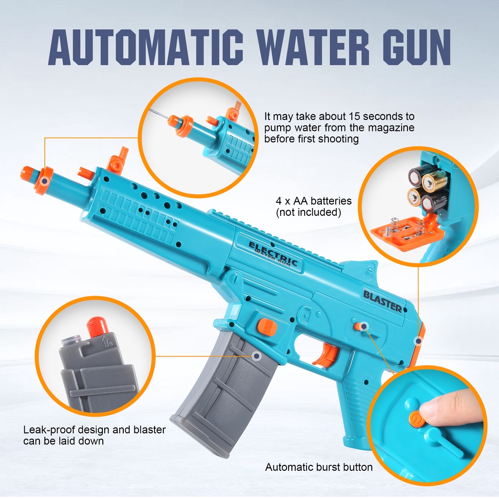 ITSOK MAINAN PISTOL AIR / TEMBAKAN AIR / WATER GUN