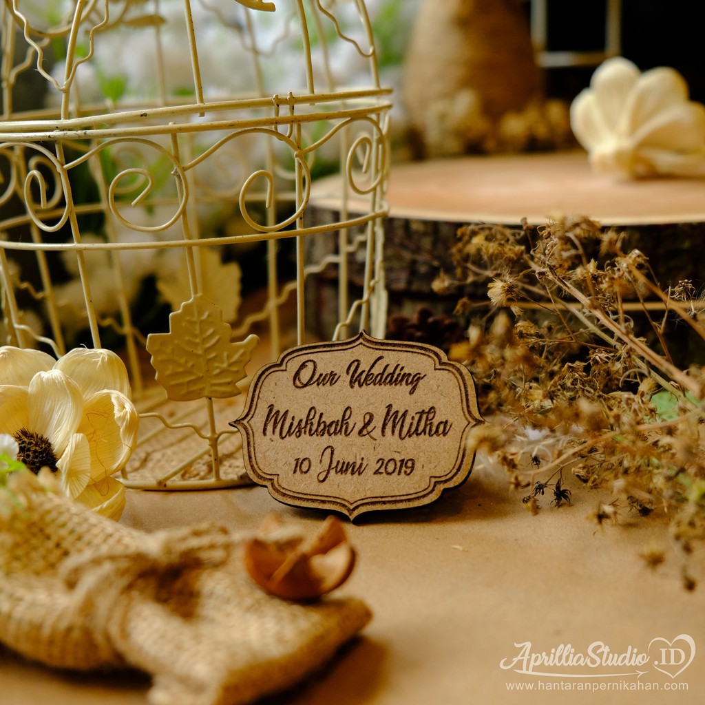 Custom Nama | Text MDF Laser Cut Premium Decor