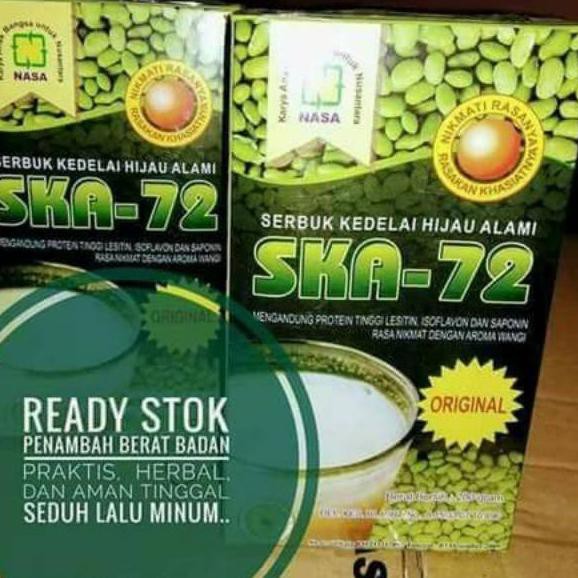 

♥ D7Q SK SKA-72 SERBUK KEDELAI ALAMI NASA BPOM SUSU PENGGEMUK BADAN NK D7Q ❤️