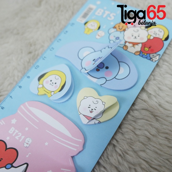 365 STICKY NOTE #41006 Memo Tempel Karakter Fancy Bentuk Lucu