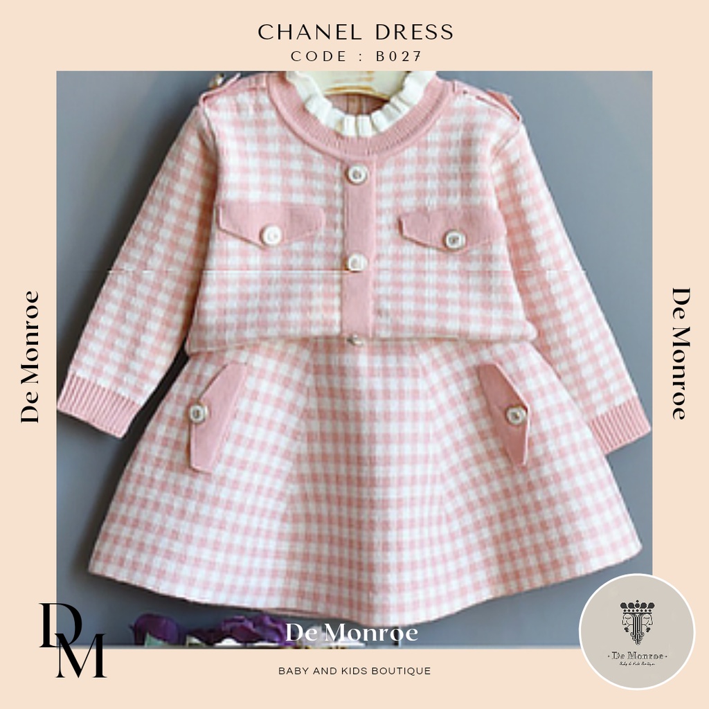 De Monroe Baby and Kids Fashion Clothes Baju Dress pakaian Anak Perempuan Cantik Premium Quality dan Berbahan Lembut import untuk Anak Cewek jumper romper