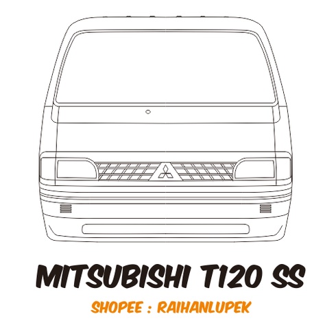 Pola Miniatur Mobil Mitsubishi T120SS
