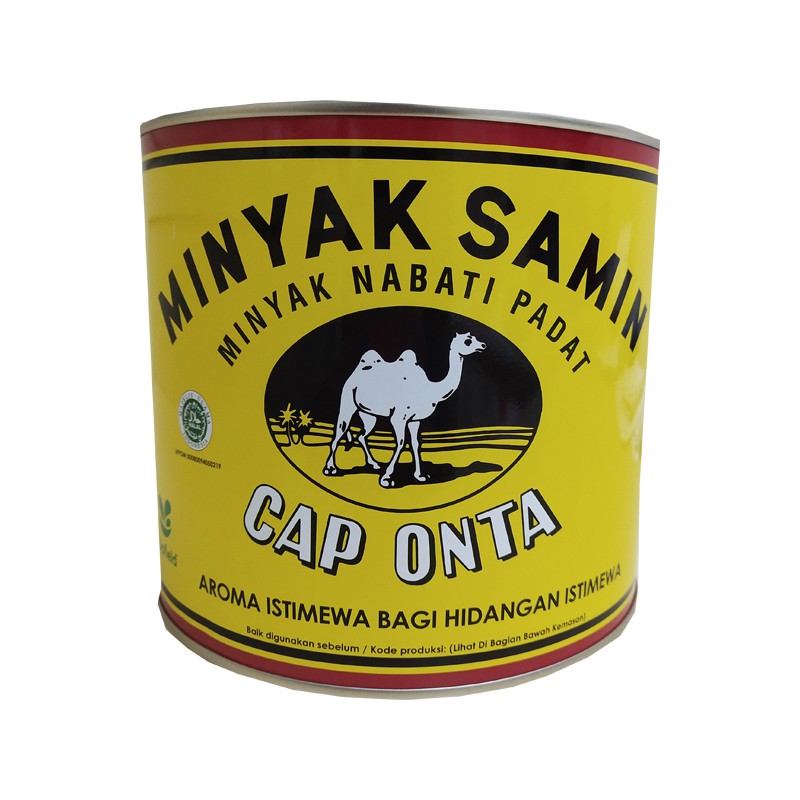 Minyak Samin Minyak Nabati Padat Cap Onta 2 Kg Shopee Indonesia