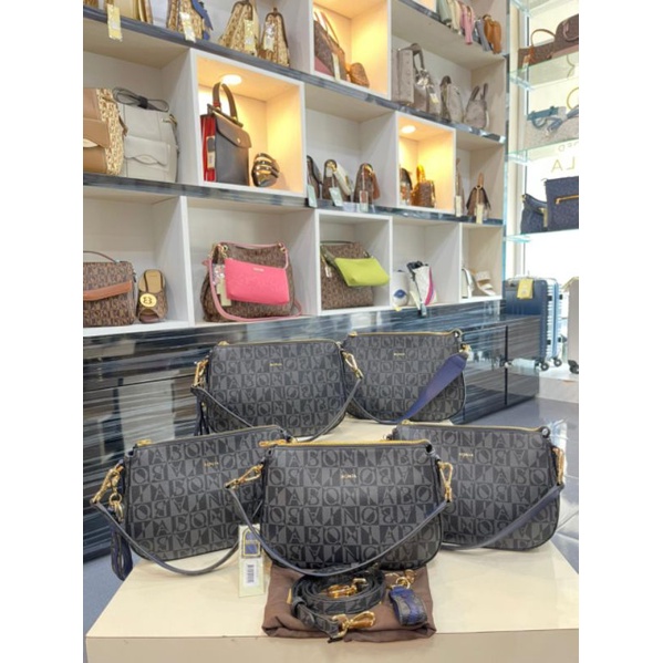 SLING BAG TAS WANITA MERK BONIA HARGA TERMURAH KUALITAS ASLI BARANG BARU BARANG BRANDED
