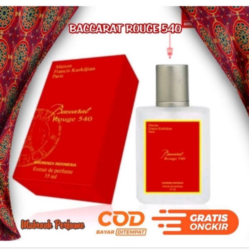 Parfum BACCARAT RAOUGE 540 Original Parfum Baccarat | Parfum Pria Wanita Terlaris