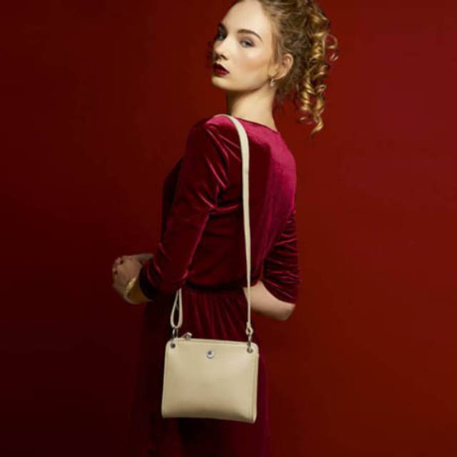 TAS SLEMPANG AMAIA CREAM SOPHIE MARTIN