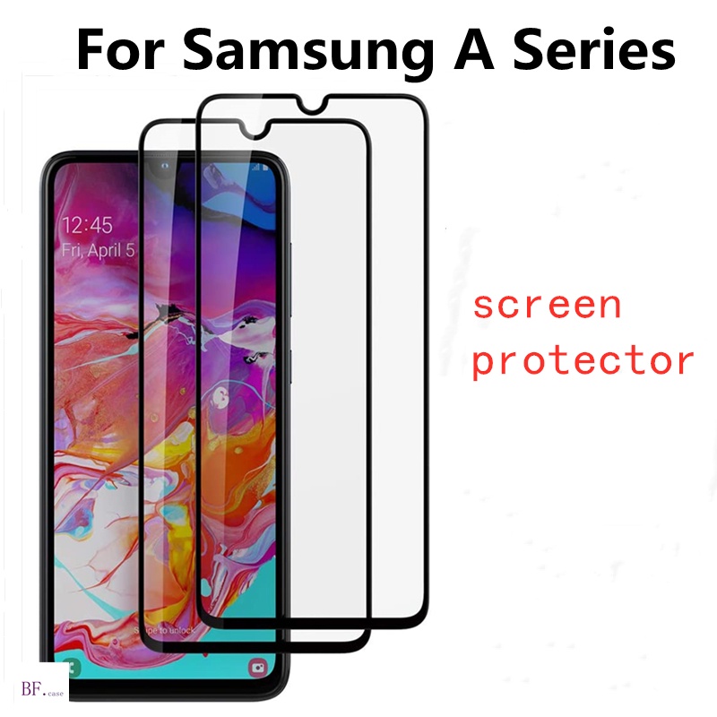 Pelindung Layar Tempered Glass Untuk Samsung Galaxy A11 / A21S / A41 / A51 / A71 / A81 / A91 / A12 / A32 / A42 / A52 / A72