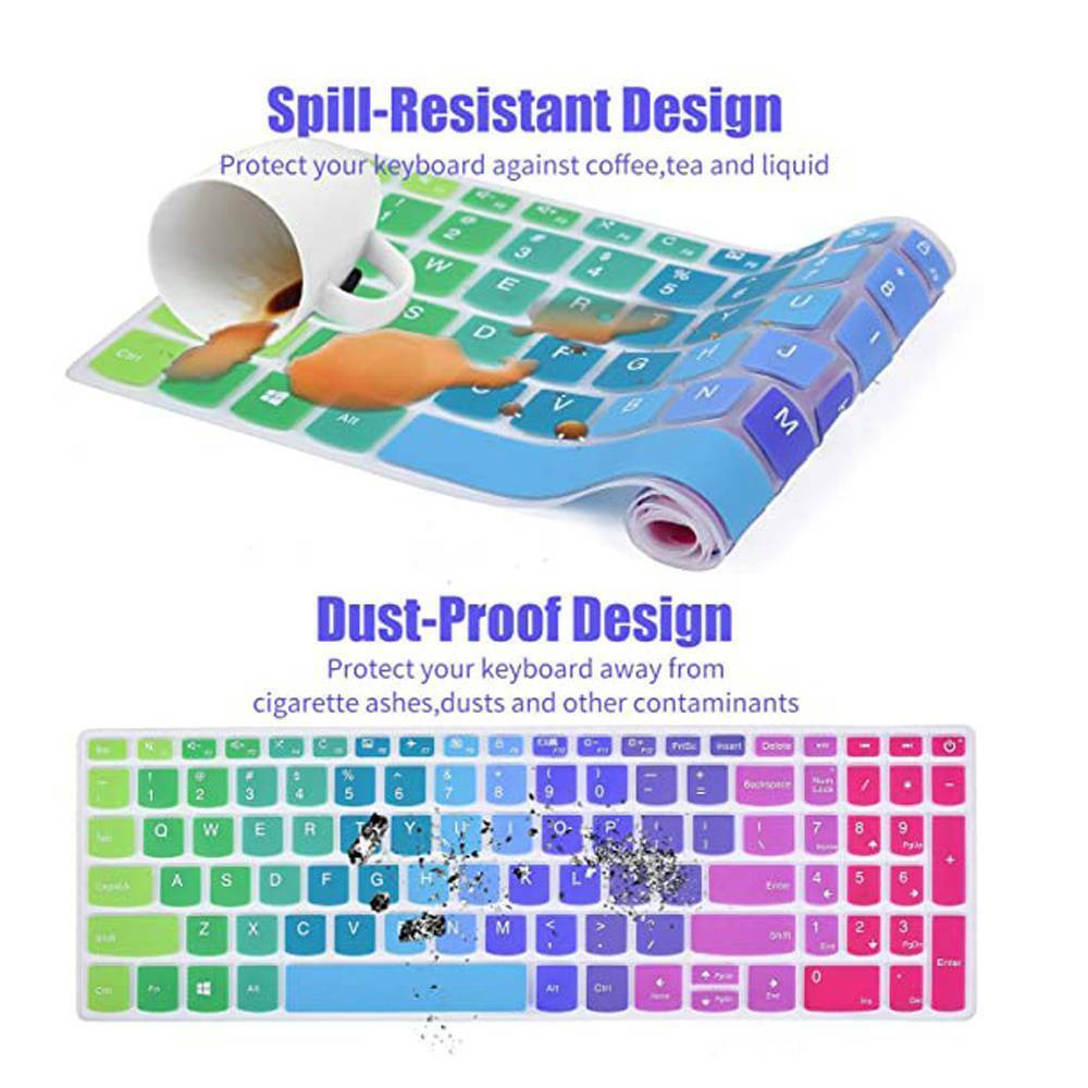 Cover Pelindung Keyboard Bahan Silikon Untuk Lenovo IdeaPad S340 S 430 S340-15WL S340-15api 2019 15.6 inch Z9U3 2020 2021 IdeaPad 3 15ADA05 1505l 15larit 1505