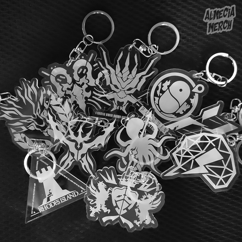 Keychain Logo Arknights / Gantungan Kunci Grafir Arknights
