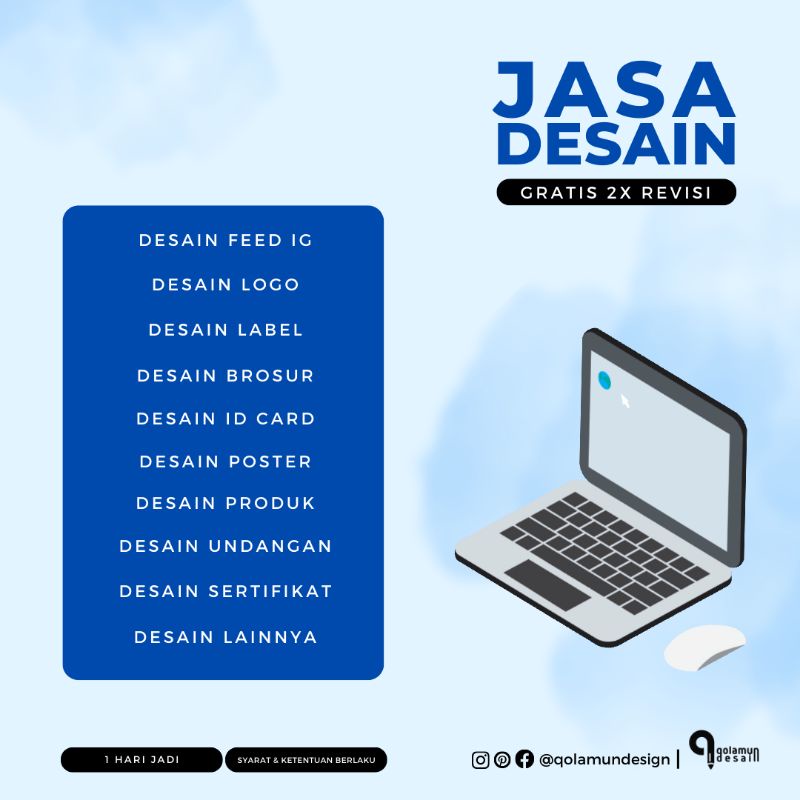 JASA DESAIN FEED INSTAGRAM