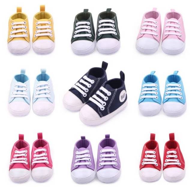 Sepatu prewalker kets untuk bayi laki dan perempuan ok  good quality
