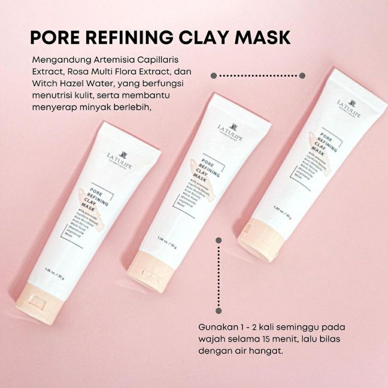 LA TULIPE PORE REFINING CLAY MASK