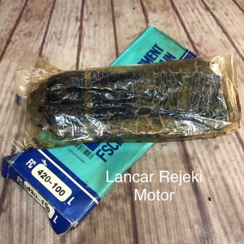 Original ASTRA Rantai Rante Roda 420 100 Honda C70 C700 C800 Supercub Astrea 800 Yamaha V75 V80