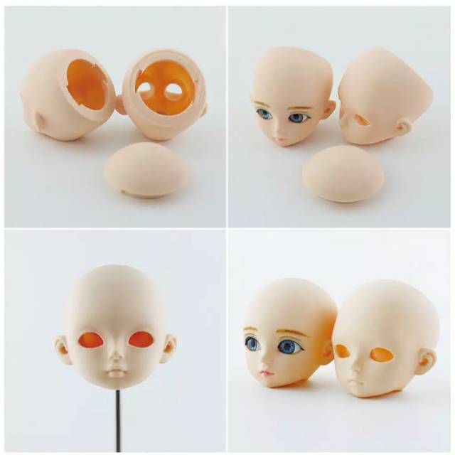 Kepala Boneka Magideal 1/3 60cm Faceup BJD Pivotal