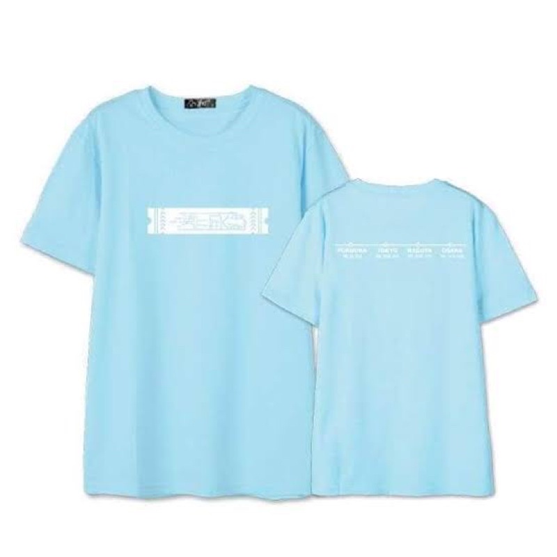 READY STOCK OFFICIAL BTS MERCH FANMEETING JAPAN VOL 3 TSHIRT [SIZE 1]
