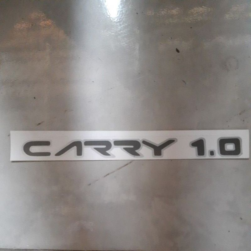 

stiker depan carry 1.0