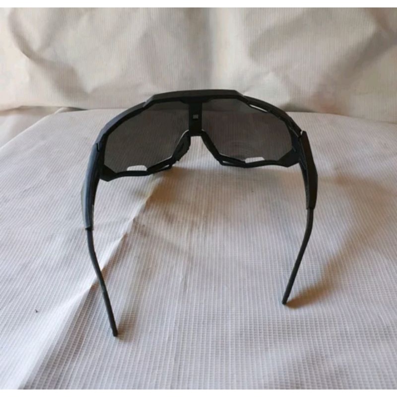 Kacamata Sepeda Gowes Sunglasses Outdoor Sport Kacamata Gaya Hitam 9312