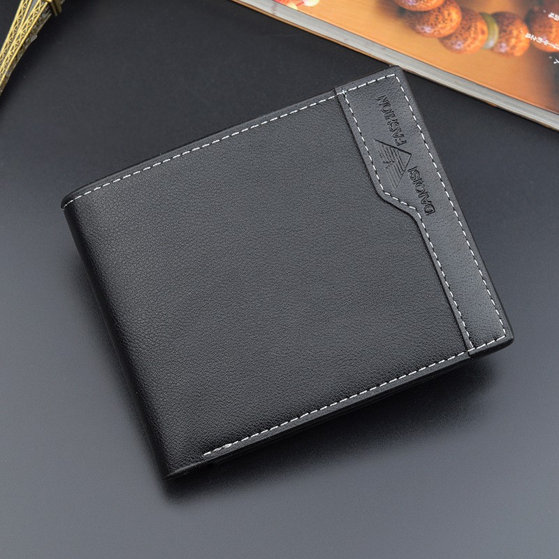 DOMPET LIPAT PRIA ORIGINAL HITAM COLACO PENDEK WA373B5 KECIL SLOT KARTU BANYAK PREMIUIM COWOK BATAM KEREN BRANDED KULIT SIMPLE MURAh