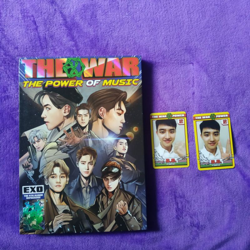 Album The War EXO (D.O Set)