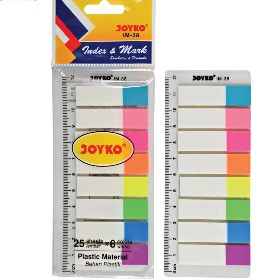 

PROMO 9.9 Index & Mark / Penanda / Pembatas Joyko IM-38 / Plastik